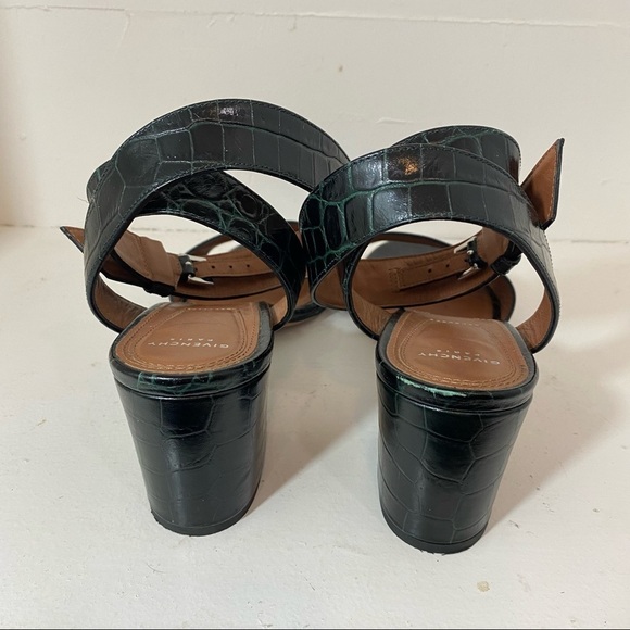 Givenchy Block Heel Ankle Wrap Sandals 40 - Picture 6 of 10